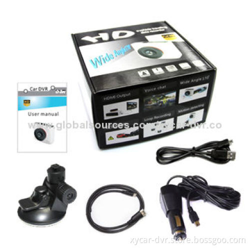 Dash camera, night mode/motion detection/3D G-sensor/shock-proof tech 12MP HD shooting